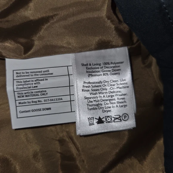 Eddie Bauer Dark Blue Quilted Vest - Picture 8 of 10